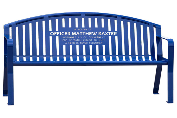 Memorial Park Benches - Superior Laser Cutting