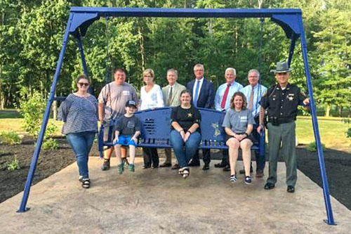 Memorial Bench Swing - Superior Laser Cutting